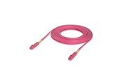 Netzwerk - Kabel - Ubiquiti UniFi OM4 Duplex LC UPC Fiber Patch Cable 10m - Rosa - 10m - UACC-OFC-M2-LULU-10M