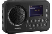 DAB, Netzwerk und Radiowecker - Sangean DPR-76BT - DAB+/FM - Mono - schwarz - A500500