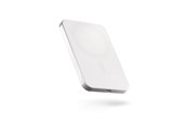 Powerbank (Akku) - ZENS Slim Qi2 Aluminium Powerbank 5000 mAh - White Powerbank (Akku) - Weiß - 5000 mAh - ZEPP05W/00