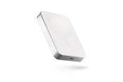 Powerbank (Akku) - ZENS Slim Qi2 Aluminium Powerbank 10.000 mAh - White Powerbank (Akku) - Weiß - 10000 mAh - ZEPP10W/00