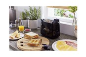 Toaster - Philips Toaster Daily Collection HD2583 - toaster - black - HD2583/90