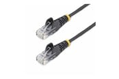 Netzwerk - Kabel - StarTech.com 5m Black Slim CAT6 Ethernet Cable Snagless 28AWG LSZH - patch cable - 5 m - black - Schwarz - 5m - N6PAT5MBKS