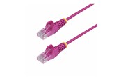 Netzwerk - Kabel - StarTech.com 5m Pink Slim CAT6 Ethernet Cable Snagless 28AWG LSZH - patch cable - 5 m - pink - Rosa - 5m - N6PAT5MPKS