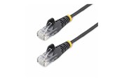 Netzwerk - Kabel - StarTech.com 7m Black Slim CAT6 Ethernet Cable Snagless 28AWG LSZH - patch cable - 7 m - black - Schwarz - 7m - N6PAT7MBKS