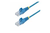 Netzwerk - Kabel - StarTech.com 10m Blue Slim CAT6 Ethernet Cable Snagless 28AWG LSZH - patch cable - 10 m - blue - Blau - 10m - N6PAT10MBLS