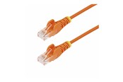 Netzwerk - Kabel - StarTech.com 1.5m Orange Slim CAT6 Ethernet Cable Snagless 28AWG LSZH - patch cable - 1.5 m - orange - Orange - 1m - N6PAT150CMORS