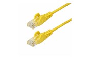 Netzwerk - Kabel - StarTech.com 3m Yellow Slim CAT6 Ethernet Cable Snagless 28AWG LSZH - patch cable - 3 m - yellow - Gelb - 3m - N6PAT300CMYLS