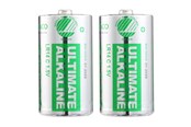 Batterien und Akkus - Deltaco Ultimate battery - Nordic Swan ecolabelled - 2 x LR14 / C type - Alkaline - ULT-LR14-2P