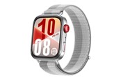Smartwatches, Pulsuhren, Sportuhren & Schrittzähler - Huawei Watch FIT 4 - Silver Woven - 55020EWR