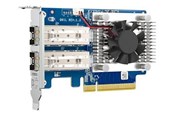 Netzwerkadapter (Netzkarte, Druckserver, u.s.w.) - QNAP QXG-10G2SF-NXE - expansion module - PCIe 3.0 x8 - Gigabit Ethernet / 10 Gigabit SFP+ x 2 - QXG-10G2SF-NXE