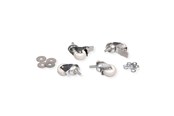 Rack-Gehäuse - Roline - rack caster - swivel load capacity 250 kg - 26.21.0023