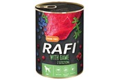 Hunde - RAFI Getreidefreies Nassfutter für Hunde mit Wild 400g - 61041