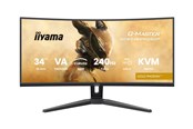 Bildschirm - 34" iiyama G-MASTER Gold Phoenix - 3440x1440 (UWQHD) - 240Hz - VA - KVM switch - GCB3486WQSCP-B1