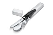 Küchengerät - Victorinox Classic Paring Knife Fork and Spoon Set (Black) - V-6.71 92.F3