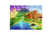 Puzzle - Ravensburger Jigsaw puzzle World Of Minecraft 1500 pcs. Boden - 120004332