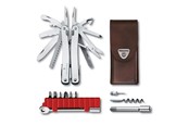 Multifunktionswerkzeuge - Victorinox Swiss Tool Spirit X Plus Ratchet (Leather) - V-3.02 36.L
