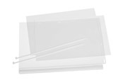 Konferenz und Präsentation - DURABLE Vandtæt infolomme A4 med kabelbindere - 502719