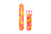 Smartwatch - Accessories - Xplora XGO3 Strap - Yellow Giraffe - XGO3-STR-RP-GRAFF