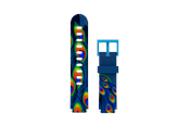 Smartwatch - Accessories - Xplora XGO3 Strap - Blue Peacock - XGO3-STR-RP-PEACO