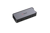 Dockingstationen - Verbatim Pro - docking station - USB-C - 2 x HDMI DP - 1GbE - 32171
