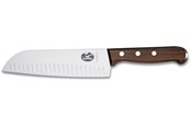 Küchengerät - Victorinox Santoku Knife 17 cm (Wood) - 6.8520.17