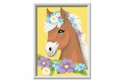 Kreativ-Spiele - Ravensburger CreArt Paint by Numbers - Horse with Flowers - 23980 1
