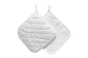 Hobby-Zubehör - Creativ Company - Potholders White 20x20cm 1 Pair - 444600