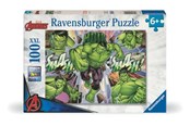 Puzzle - Ravensburger Jigsaw puzzle XXL Marvel Hulk 100 pcs. Boden - 12004119