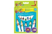 Utensilien zum Schreiben und Zeichnen - Crayola Mini Kids - Thick Colored Pencils 8 pcs. - 256248