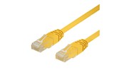 Netzwerk - Kabel - Deltaco LAN CAT 6 - UTP - Gelb - 0.3m - TP-603GL