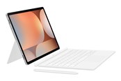 Tastaturen - Samsung Galaxy Tab S10+ / Tab S9 FE+ / Tab S9+ - Book Cover Keyboard - White (English) - Tastatur & Folio-Set - Weiss - EF-DX825UWEGWW