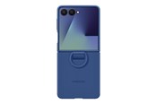Handys - Cover & Cases - Samsung Galaxy Z Flip7 - Ring Case (Silicone) - Blue - EF-PF766TNEGWW