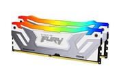 RAM - Kingston FURY Renegade RGB DDR5-8000 - 48GB - CL38 - Dual Channel (2 pcs) - Intel XMP - Silber mit RGB - KF580C38RWAK2-48