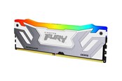 RAM - Kingston FURY Renegade RGB DDR5-8000 - 24GB - CL38 - Single Channel (1 pcs) - Intel XMP - Silber mit RGB - KF580C38RWA-24