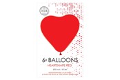 Spielzeug - Globos - Balloons Heart Balloons Red 30cm 6pcs. - 1121901