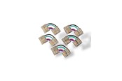 Lampen - HiluX Corner SmartClip for 12mm RGBW COB LED Strip - 5-pack - 5714255010817