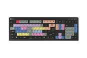 Tastaturen - Logickeyboard EDIUS ASTRA2 - Tastaturen - Englisch (UK) - Schwarz - LKB-EDIUS-A2PC-UK