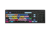Tastaturen - Logickeyboard Avid Media Composer Astra 2 - Tastaturen - Englisch (UK) - Schwarz - LKB-MCOMP-A2PC-UK