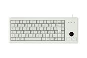 Tastaturen - Cherry Compact-Keyboard G84-4400 - keybo - Tastaturen - Französisch - Grau - G84-4400LUBFR-0