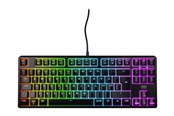 Tastaturen - Cherry XTRFY K4V2 - Gaming Tastaturen - Deutsch - Schwarz - CX-K4V2-RGB-TKL-R-GER