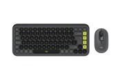 Tastaturen - Logitech POP Icon Combo - Tastatur & Maus Set - Italienisch - Grau - 920-013115