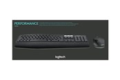 Tastaturen - Logitech MK850 Performance - keyboard and mouse set - QWERTY - Italian Input Device - Tastatur & Maus Set - Italienisch - Schwarz - 920-008227