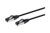 Netzwerk - Kabel - Gembird Cablexpert patch cable - 2 m - black - Schwarz - 2m - PP8-LSZHCU-BK-2M