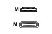 Display Kabel - Crestron Electronics Crestron FT2A-CBL-PT Series adapter cable - HDMI / USB - 2.4 m - FT2A-CBL-PT-4K-USBC-HD