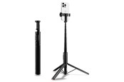 Handys - Anderes Zubehör - Spigen Tripod Selfie Stick MagSafe Auto-Open - black - AMP09336