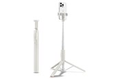 Handys - Anderes Zubehör - Spigen Tripod Selfie Stick MagSafe Auto-Open - dune beige - AMP09337