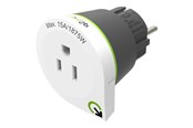 Andere Kabel - Q2Power USA to Europe - power connector adaptor - NEMA 5-15 to CEE 7/4 - W2US-USB