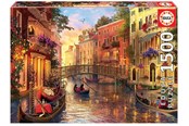 Puzzle - Educa Sunset in Venice (1500) - 80-17124