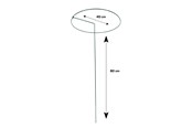 Gartengeräte - Home>it Plant support Ø40 x H80 cm - 92146