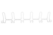 Halterungen & Scharniere - Home>it designer coat rack with 6+6 hooks white - 12141